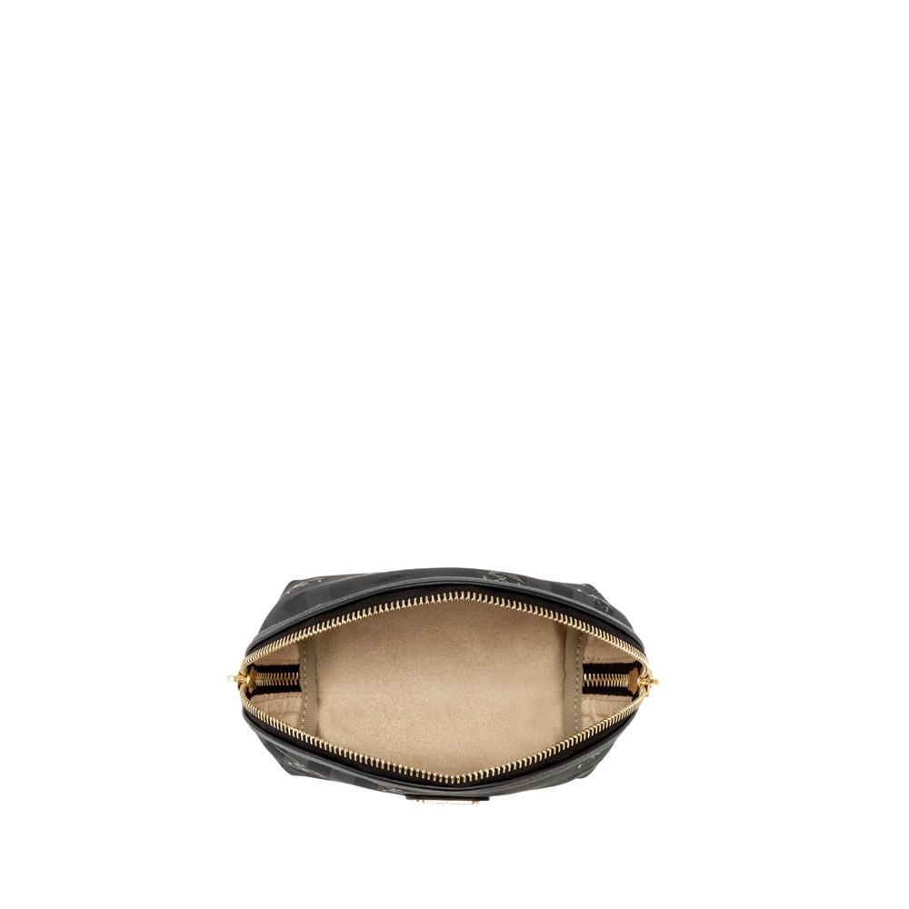 GAEBRIS | Necessaire classic schwarz/gold - INNEN