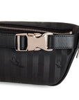 GRINDELWALD | Bauchtasche classic schwarz/silber - DETAIL