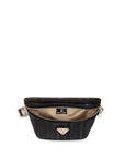 GRINDELWALD | Bauchtasche classic schwarz/silber - INNEN