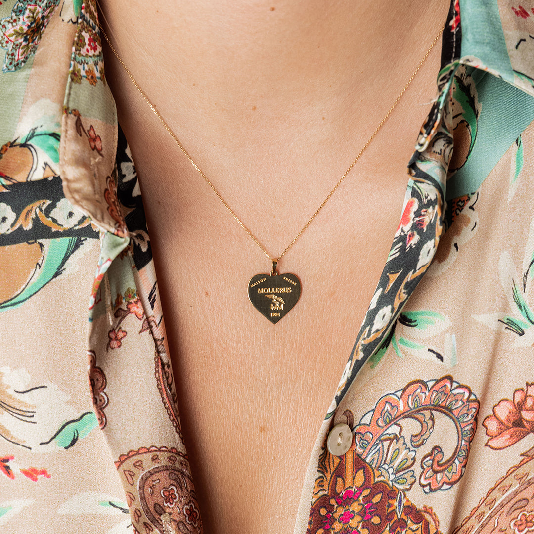 Maison Mollerus Halskette mit Logo