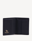 BEVERIN | Portemonnaie classic schwarz/gold - offen