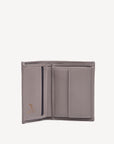 BEVERIN | Portemonnaie taupe grau/gold - offen