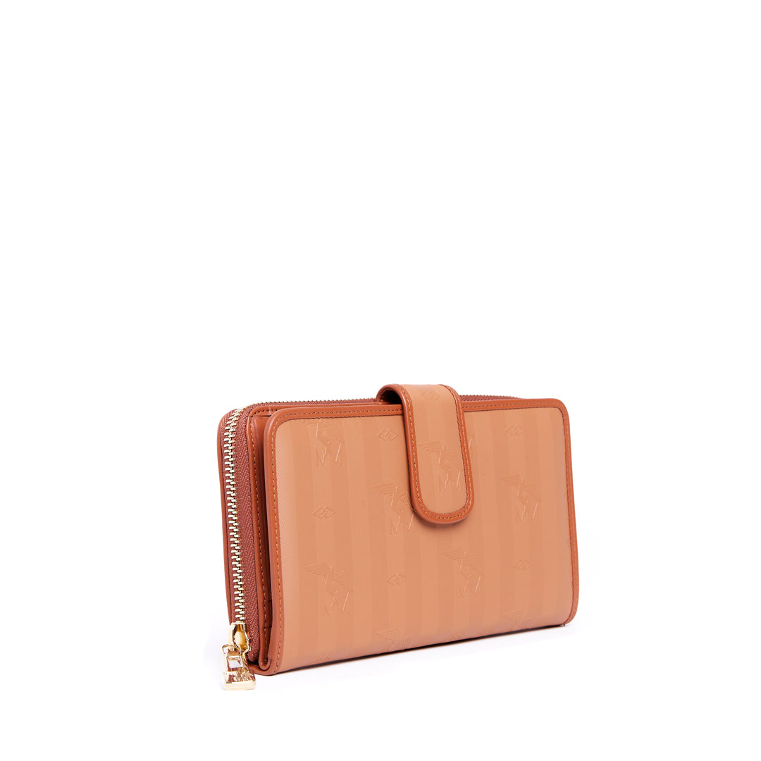 MATTERHORN | Portemonnaie sahara braun/gold - seiltich