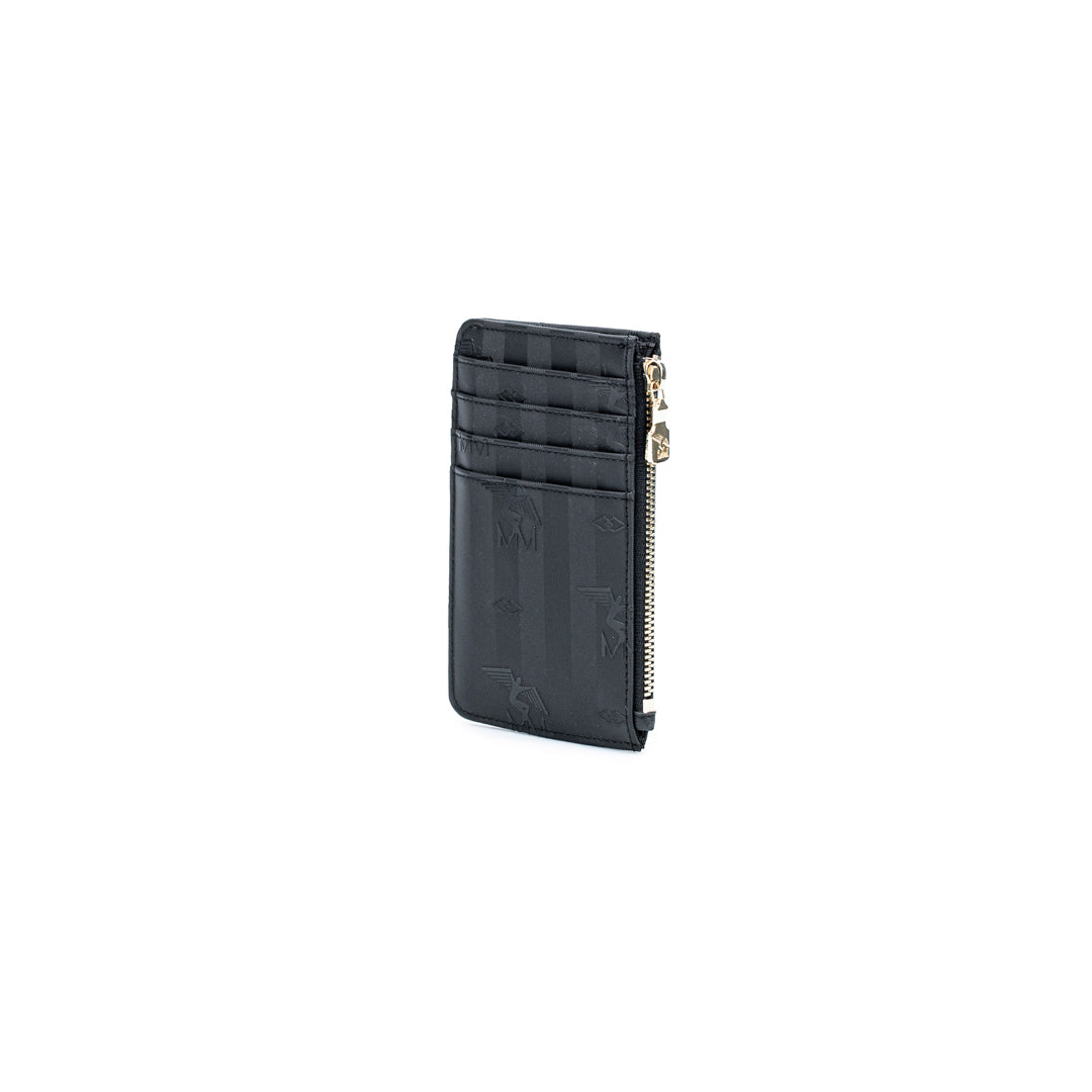 GY | Kreditkartenetui classic schwarz/gold - SEITLICH