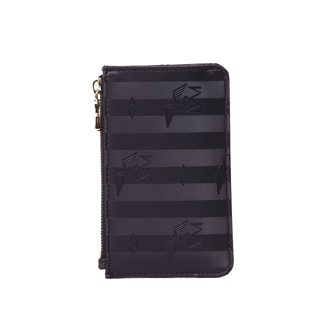 GY | Portemonnaie classic schwarz/silber - von hinten