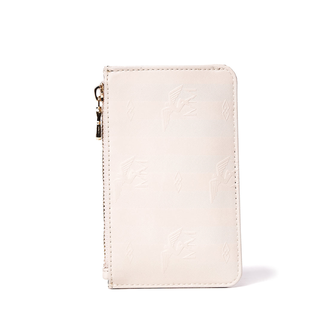 GY | Portemonnaie pearl weiss/silber - von hinten
