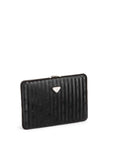 ROETI | Laptoptasche classic schwarz/silber - SEITLICH