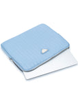 ROETI | Laptop bag sky blue/silver