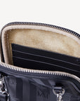 WILDHORN | Handyportemonnaie classic schwarz/silber - innen detail