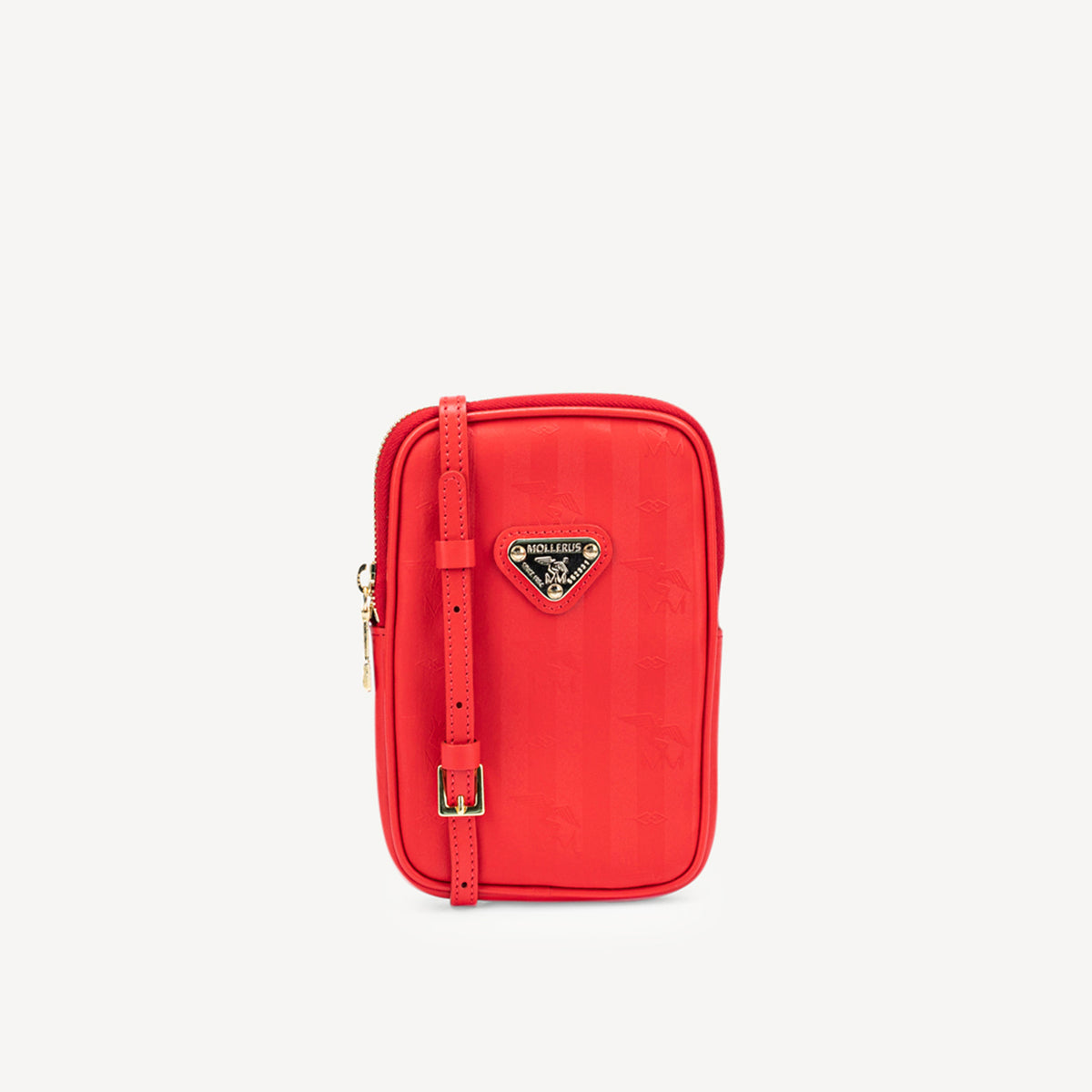 WILDHORN | mobile phone wallet red/gold