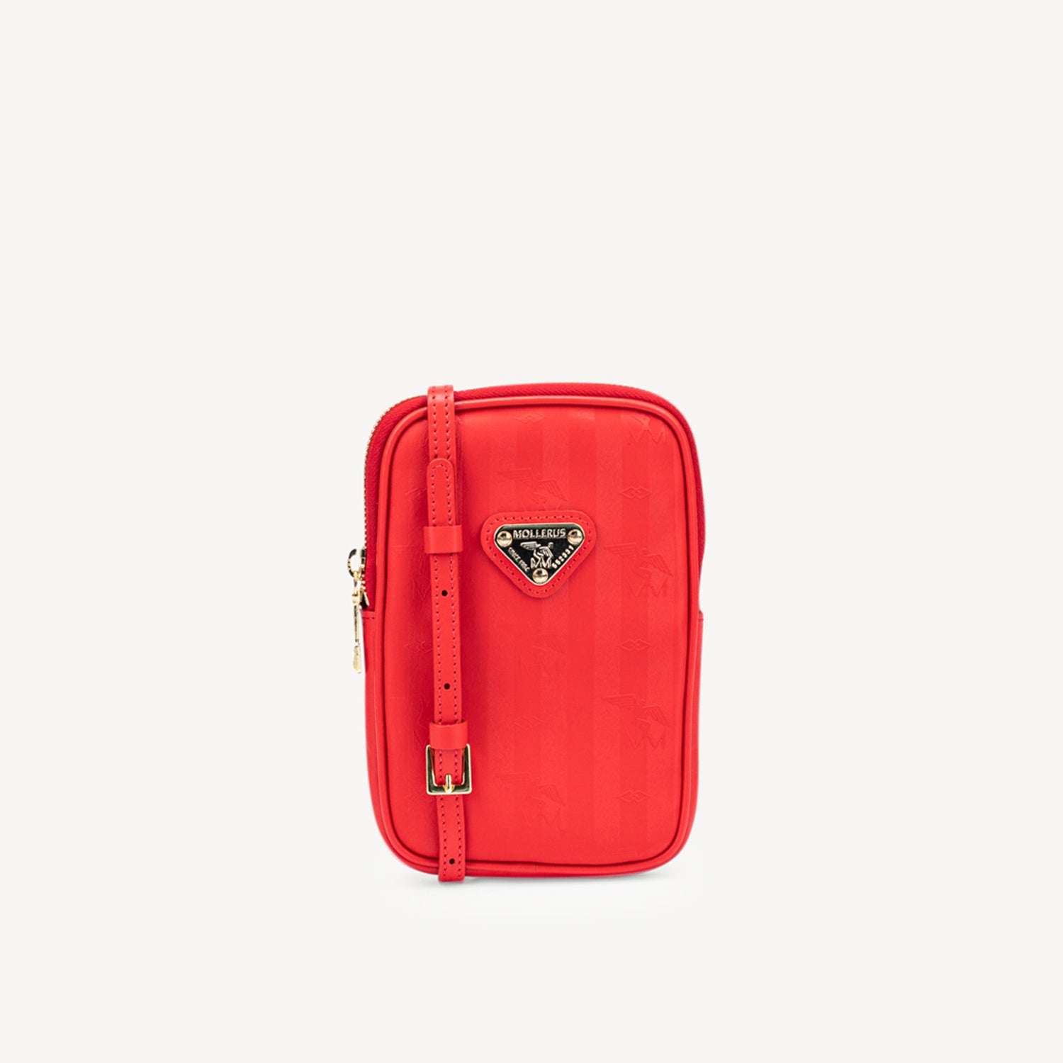 WILDHORN | mobile phone wallet red/gold