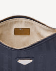 TAMINS | Umhängetasche classic schwarz/gold detail