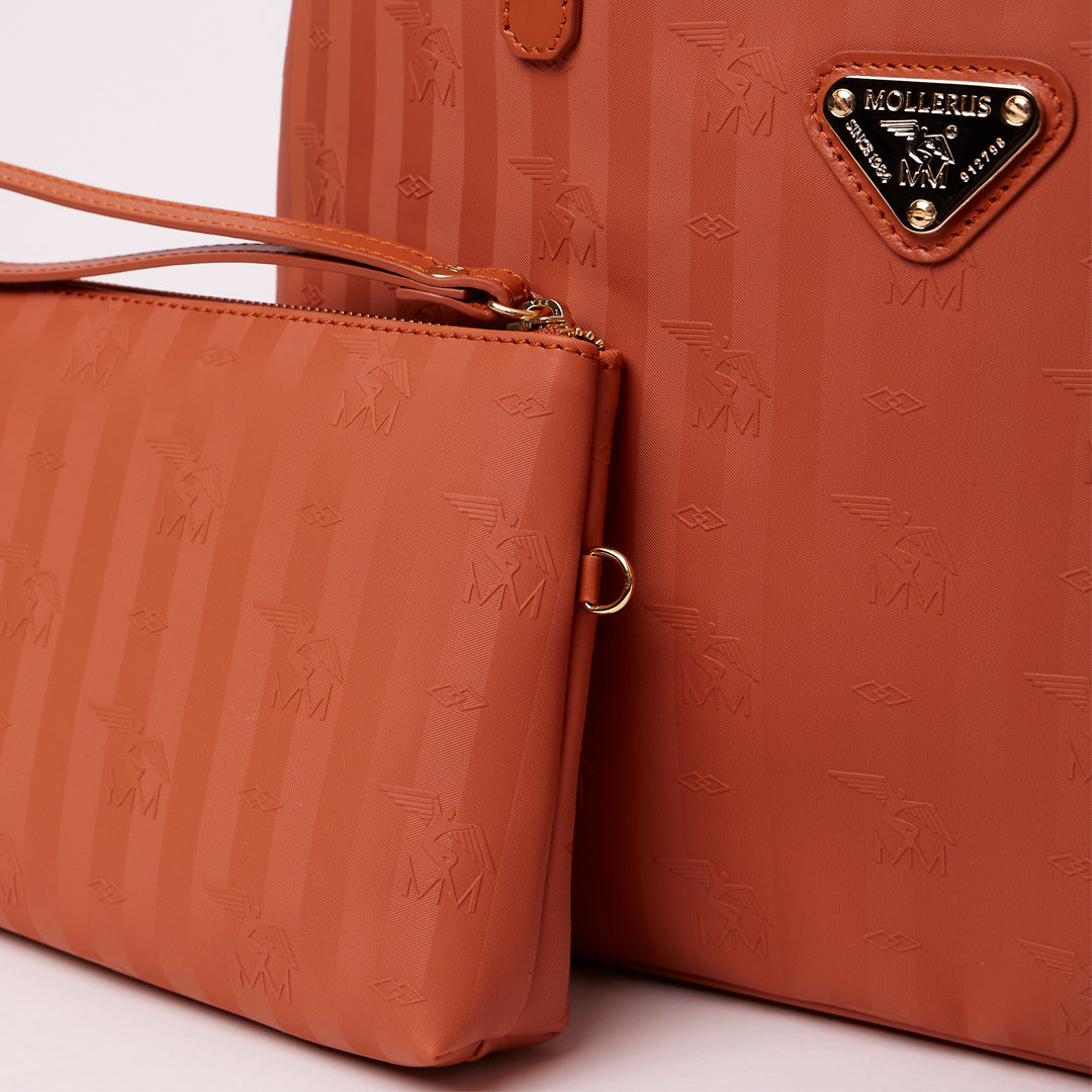BERN | Shopper sahara braun/gold - detail