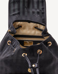 BRUGG | Rucksack classic schwarz/gold - detail