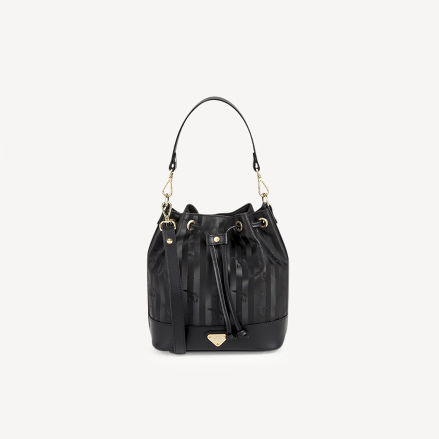 SION | Pouch bag black/gold