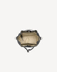 SION | Beuteltasche classic schwarz/silber -innen