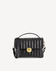SIGNAU | Sac à bandoulière noir/or
