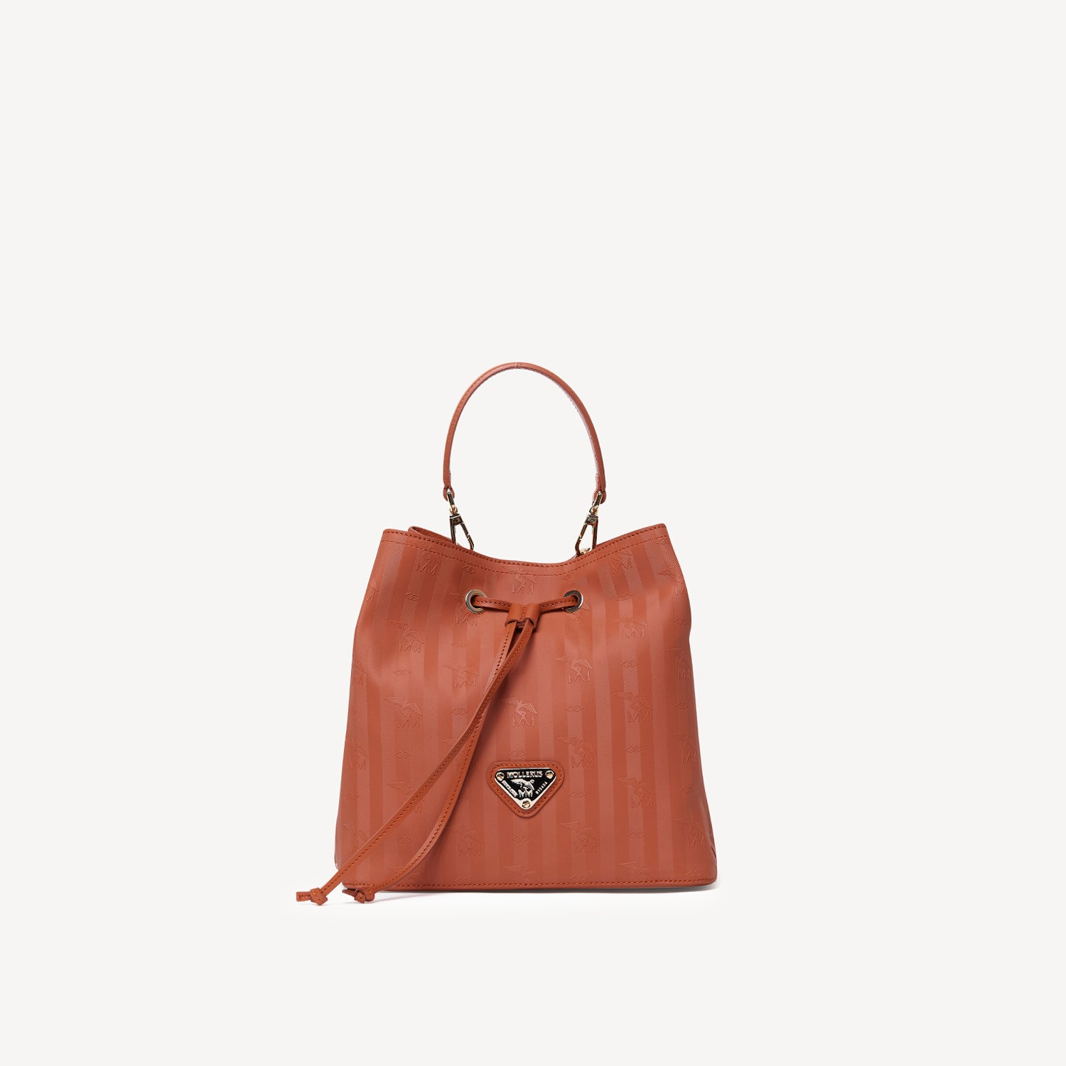 GRABS | Beuteltasche sahara braun/gold - frorntal