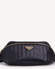 BRIENZ | Gürteltasche schwarz/gold 