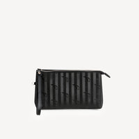 PIZOL | Necessaire classic schwarz/silber