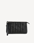PIZOL | trousse de toilette noir/argenté