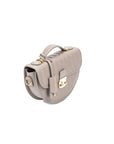 CEVIO | Sac à bandoulière taupe gris/or