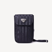 STEG | Porte-monnaie pour téléphone portable noir/argenté