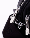 GAMS | Sac à bandoulière noir/argenté