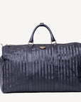 FLUELA | Reisetasche classic schwarz/gold - frontal