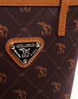 RANDA | Shopper Pecarus marron/or
