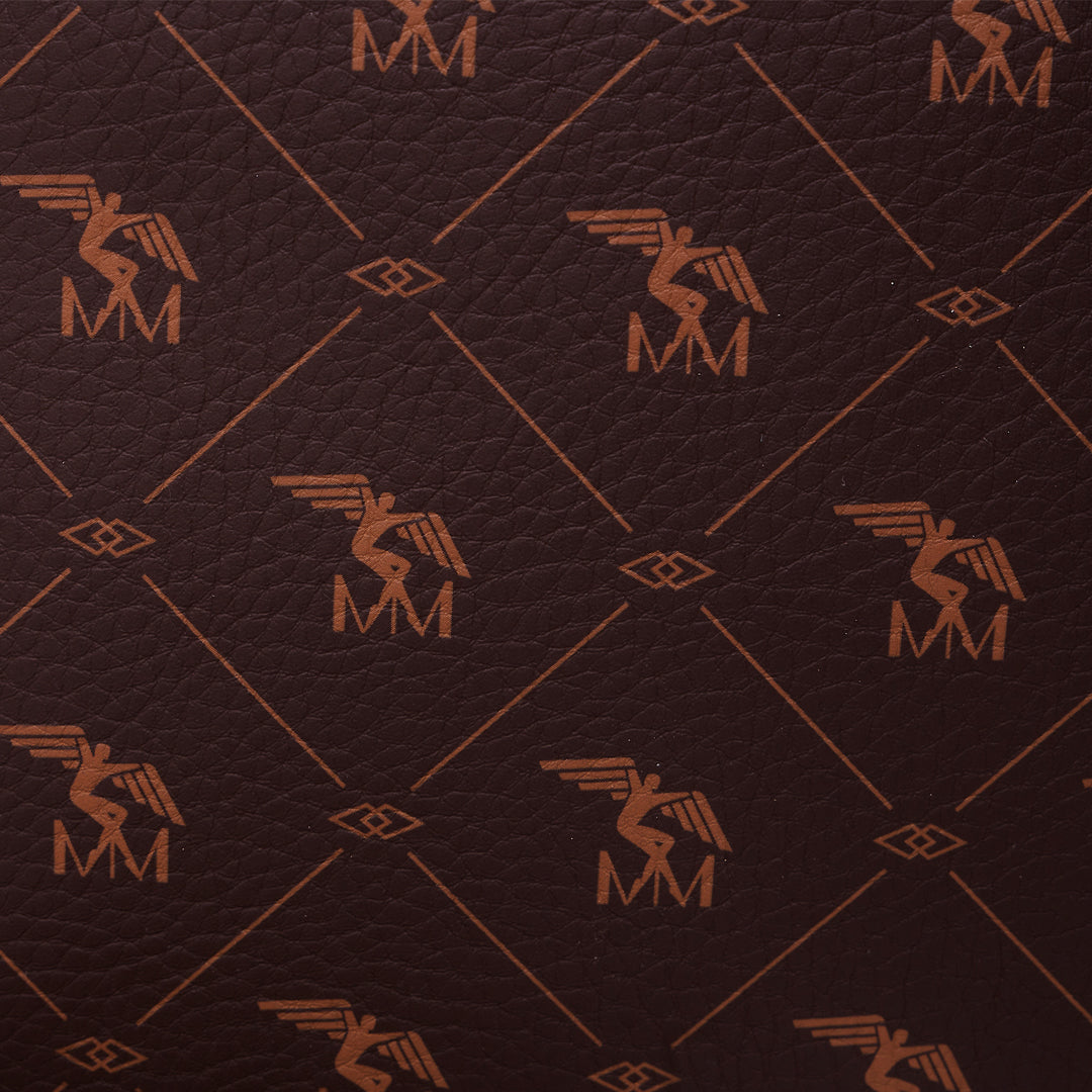 RANDA | Shopper Pecarus marron/or