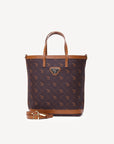 RANDA | Shopper Pecarus marron/or