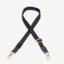 ARIEL | Schulterriemen classic schwarz/gold - frontal