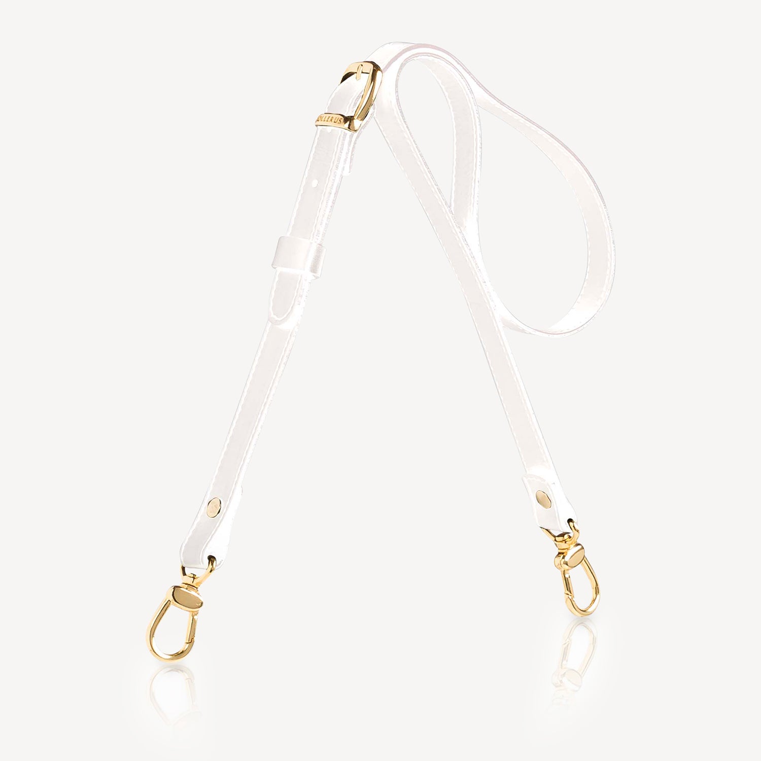 MAX | Schulterriemen snow weiss/gold - frontal