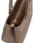 SULZ | Handtasche taupe grau/gold - DETAIL