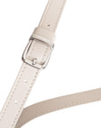WIL | Umhängetasche pearl weiss/silber - RIEMEN