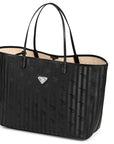 ZUERICH | Shopper classic schwarz/silber - RECHTE SEITE